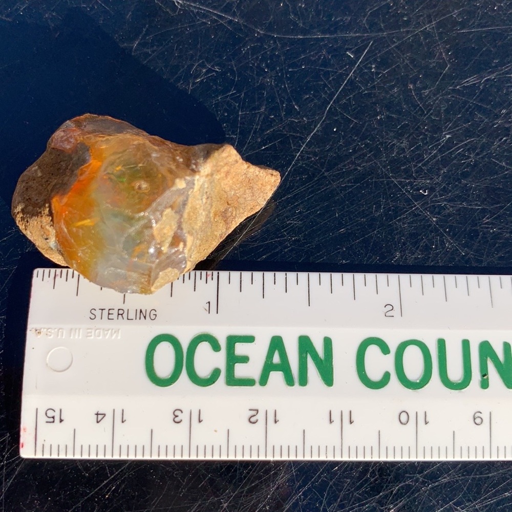 Crystal Opal 51.25Ct Natural Ethiopian Water Crystal Opal Specimen - Picture 12 of 17